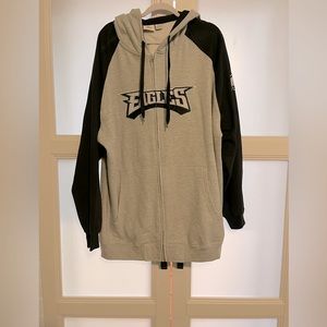 NFL Team apparel EAGLES zip hoodie